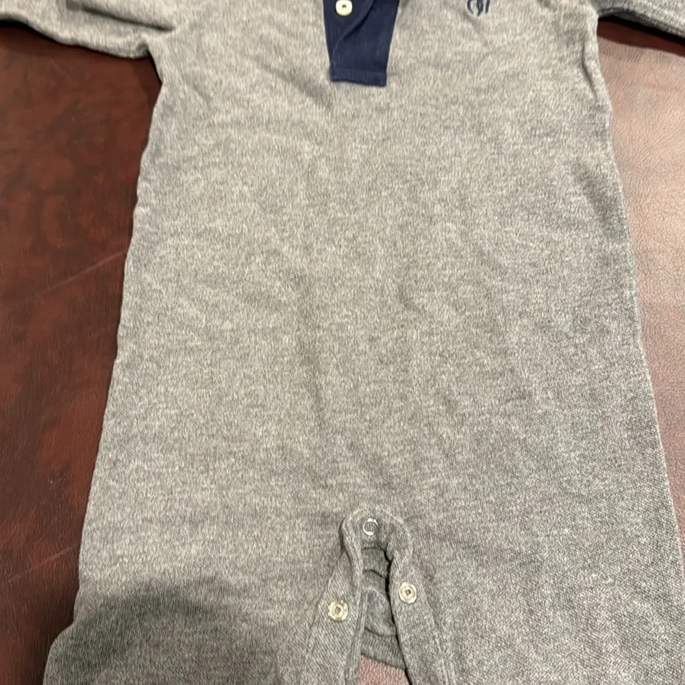 Worn 1 time polo onesie